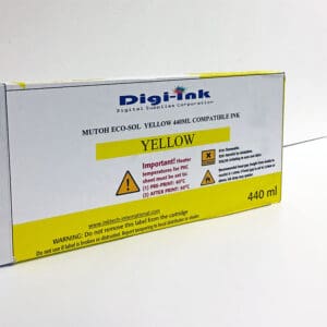 Digi-Ink Mutoh Compatible Ink Yellow 440ml