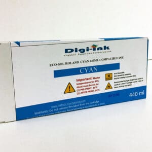 Digi-Ink Roland Eco-sol Max Compatible Cyan 440ml