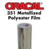 Oracal 351 Metallized Polyester Chrome