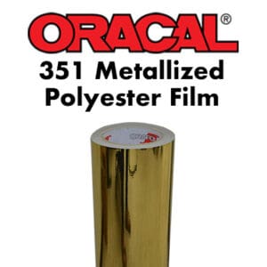 Oracal 351 Metallized Polyester Gold