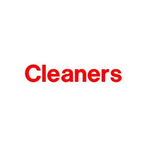 Cleaners