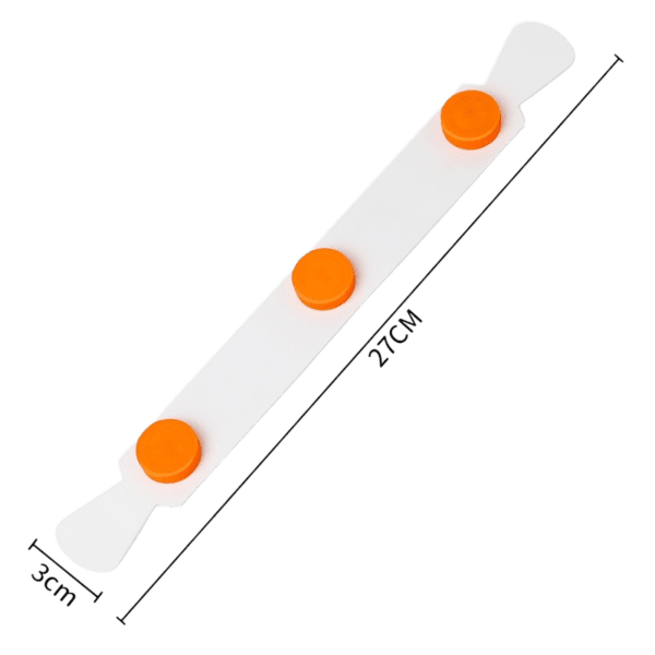 Flexible Positioning Magnet Strip 3Magnets / 27Cm Length