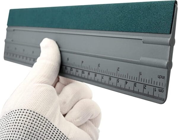 BLIGID - Grey Squeegee Vinyl with Ruler and Micro-Fiber 11.4inch x 2.8inch_5