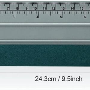 BLIGID - Grey Squeegee Vinyl with Ruler and Micro-Fiber 11.4inch x 2.8inch_5