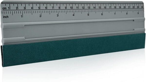 BLIGID - Grey Squeegee Vinyl with Ruler and Micro-Fiber 11.4inch x 2.8inch_5