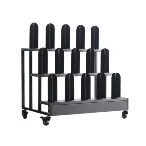 bligid metal vinyl wrap roll rack powder coated