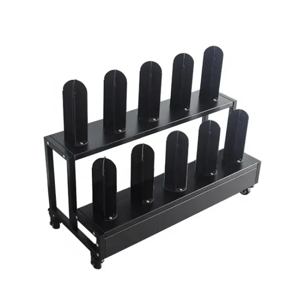 bligid metal vinyl wrap roll rack powder coated