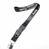 audi lanyard keychain black